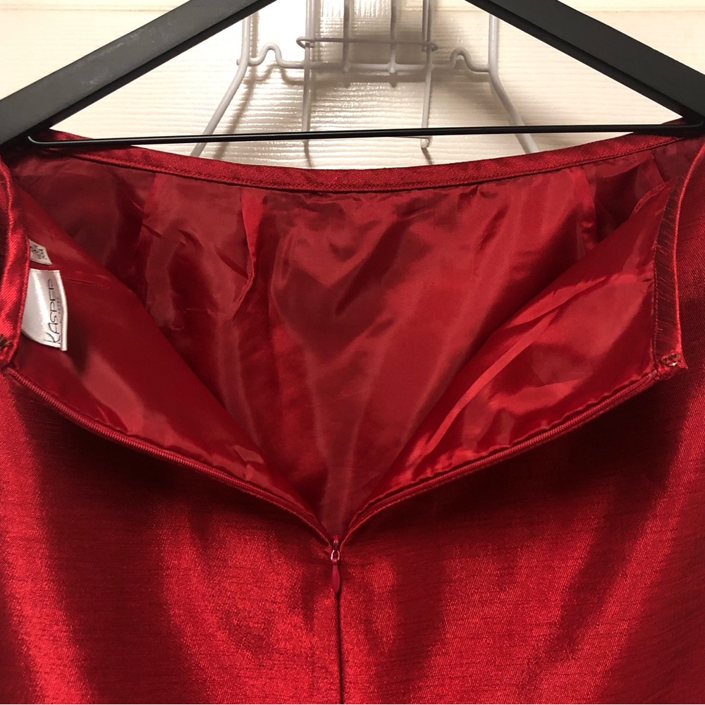 KASPER Two Piece Formal Cranberry Women’s Suit - Picture 14 of 15